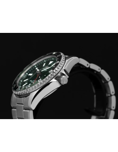 automático buceo hombre Orient Kamasu GMT  "Aoumigame" (アオウミガメ) RA-BC0002E 42.8mm 200m 2