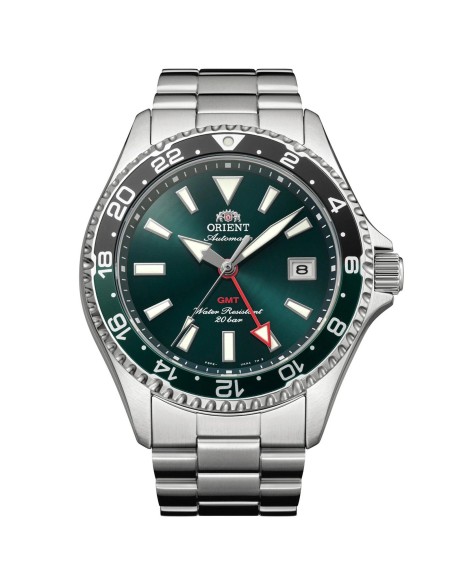 automático buceo hombre Orient Kamasu GMT  "Aoumigame" (アオウミガメ) RA-BC0002E 42.8mm 200m