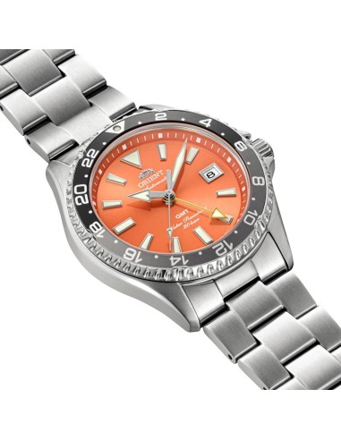 automático buceo hombre Orient Kamasu GMT  "Shake" (鮭) RA-BC0004Y 42.8mm 200m