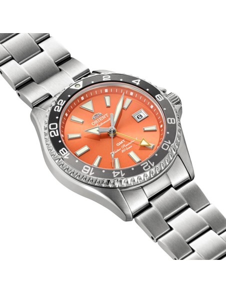 automático buceo hombre Orient Kamasu GMT  "Shake" (鮭) RA-BC0004Y 42.8mm 200m