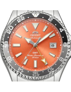 automático buceo hombre Orient Kamasu GMT  "Shake" (鮭) RA-BC0004Y 42.8mm 200m