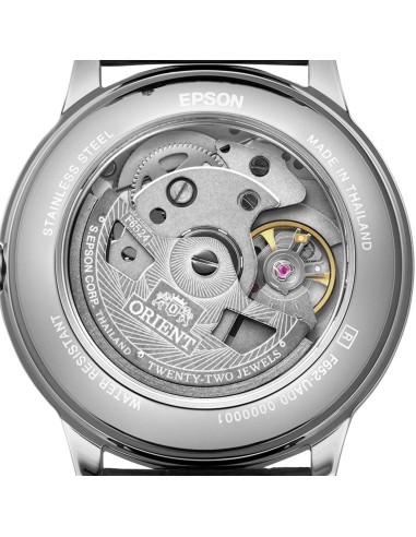 automático unisex Orient Bambino 36 "Nigori" (濁り (sake sin filtrar). RA-BB0103S 36.4mm