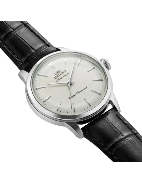 automático unisex Orient Bambino 36 "Nigori" (濁り (sake sin filtrar). RA-BB0103S 36.4mm