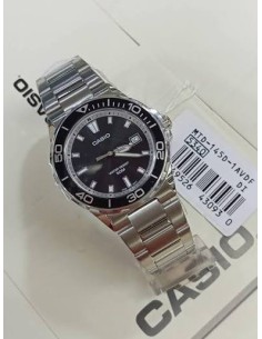 Reloj Casio Timeless MTD-145D-1A para hombre correa de acero inoxidable 2