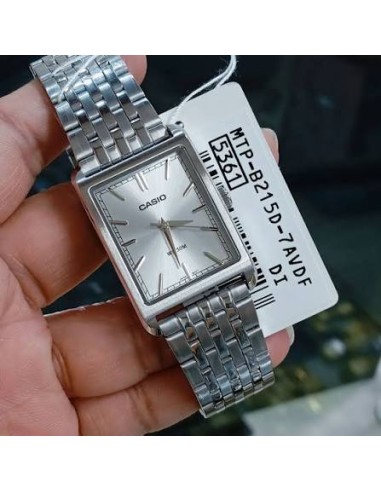 copy of Reloj Casio MTP-B215D-1A – Analógico de Acero Inoxidable y Fondo Negro