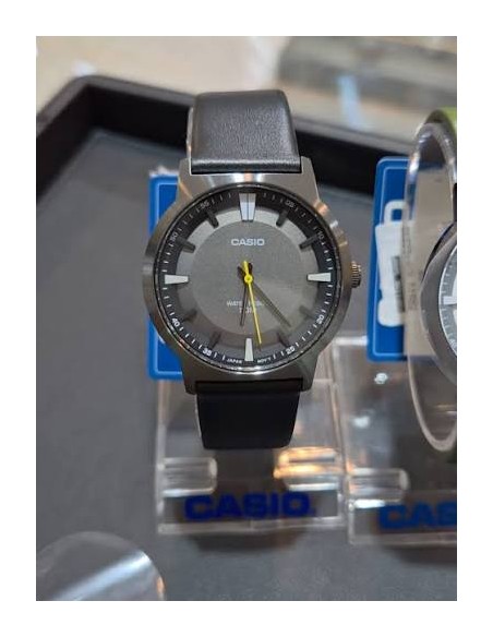 Reloj Casio MTP-B220BL-1A Reloj de Hombre Analógico con Correa de Cuero