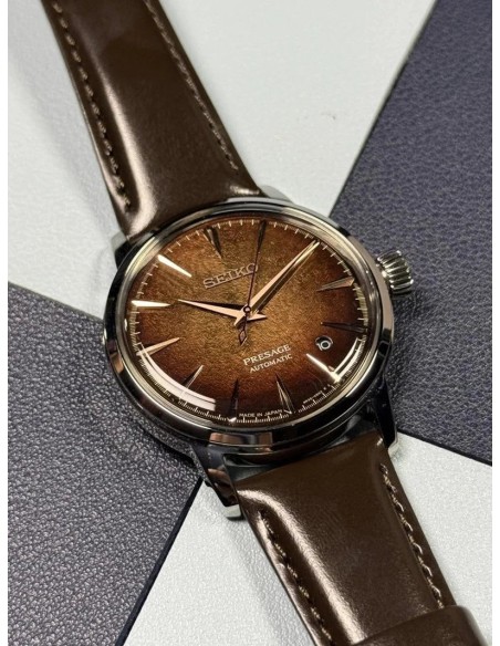 eiko Presage Cocktail Time Crushed Ice 'Whisky Mist ' HCB003J JDM 38.5mm hecho en Japón