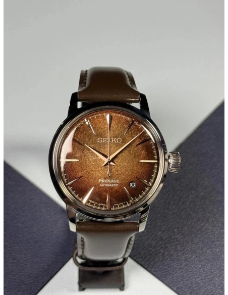 eiko Presage Cocktail Time Crushed Ice 'Whisky Mist ' HCB003J JDM 38.5mm hecho en Japón