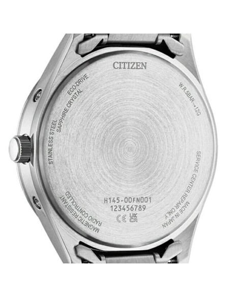 radiocontrol solar hombre Citizen CB0300-53E 40mm JDM cristal de zafiro