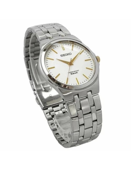reloj cuarzo unisex Seiko Spirit SCXP025 36mm JDM Cal. 7N01 correa de acero JDM (mercado interior japonés)