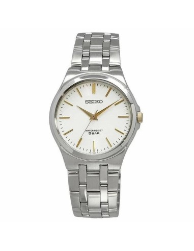 reloj cuarzo unisex Seiko Spirit SCXP025 36mm JDM Cal. 7N01 correa de acero JDM (mercado interior japonés)