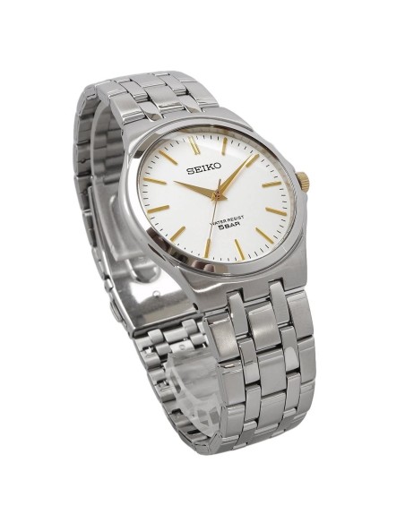 reloj cuarzo unisex Seiko Spirit SCXP025 36mm JDM Cal. 7N01 correa de acero JDM (mercado interior japonés)