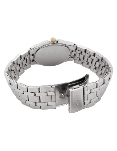 reloj cuarzo unisex Seiko Spirit SCXP025 36mm JDM Cal. 7N01 correa de acero JDM (mercado interior japonés)