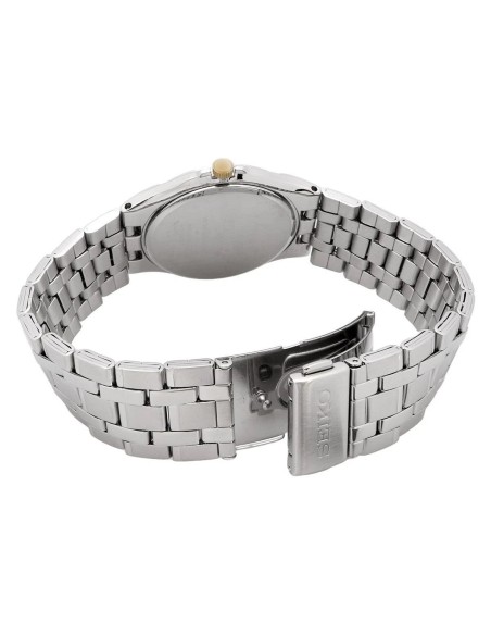 reloj cuarzo unisex Seiko Spirit SCXP025 36mm JDM Cal. 7N01 correa de acero JDM (mercado interior japonés)