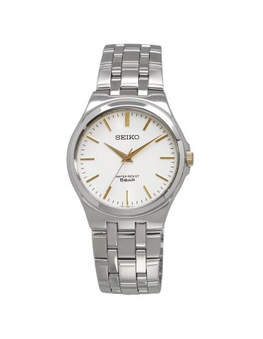 reloj cuarzo unisex Seiko Spirit SCXP025 36mm JDM Cal. 7N01 correa de acero JDM (mercado interior japonés)