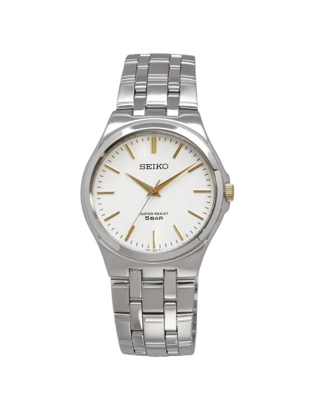 reloj cuarzo unisex Seiko Spirit SCXP025 36mm JDM Cal. 7N01 correa de acero JDM (mercado interior japonés)
