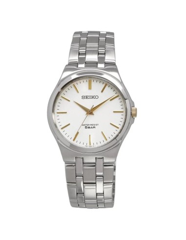 reloj cuarzo unisex Seiko Spirit SCXP025 36mm JDM Cal. 7N01 correa de acero JDM (mercado interior japonés)