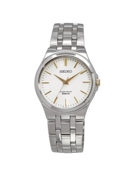 reloj cuarzo unisex Seiko Spirit SCXP025 36mm JDM Cal. 7N01 correa de acero JDM (mercado interior japonés)