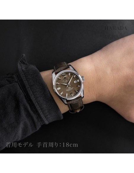 automático hombre Orient Star Contemporary MOCHA RK-AU0113Y JDM  38.5mm 100m WR cristal de zafiro