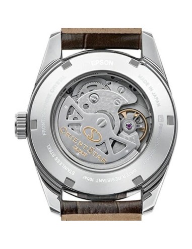 automático hombre Orient Star Contemporary MOCHA RK-AU0113Y JDM  38.5mm 100m WR cristal de zafiro