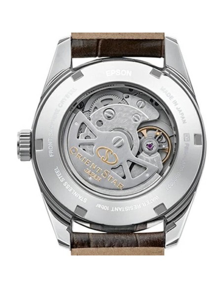 automático hombre Orient Star Contemporary MOCHA RK-AU0113Y JDM  38.5mm 100m WR cristal de zafiro