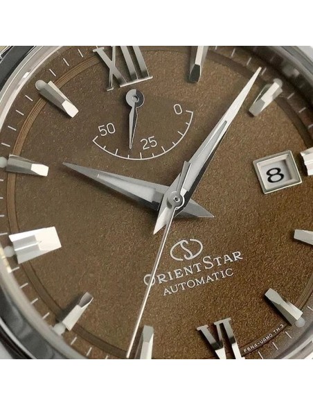 automático hombre Orient Star Contemporary MOCHA RK-AU0113Y JDM  38.5mm 100m WR cristal de zafiro