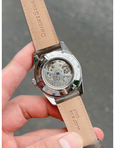 automático hombre Orient Star Contemporary MOCHA RK-AU0113Y JDM  38.5mm 100m WR cristal de zafiro