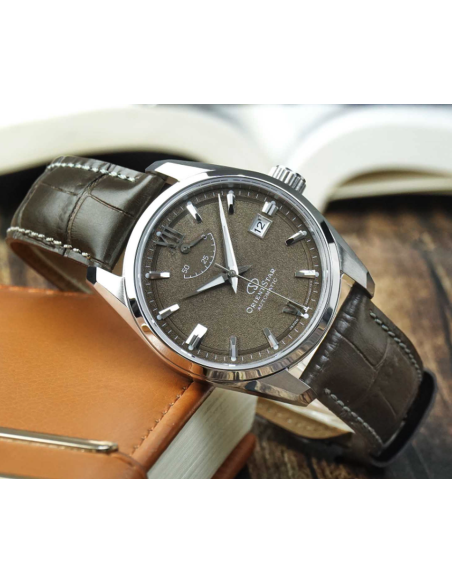 automático hombre Orient Star Contemporary MOCHA RK-AU0113Y JDM  38.5mm 100m WR cristal de zafiro