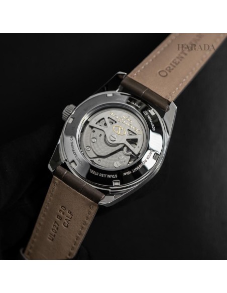 automático hombre Orient Star Contemporary MOCHA RK-AU0113Y JDM  38.5mm 100m WR cristal de zafiro