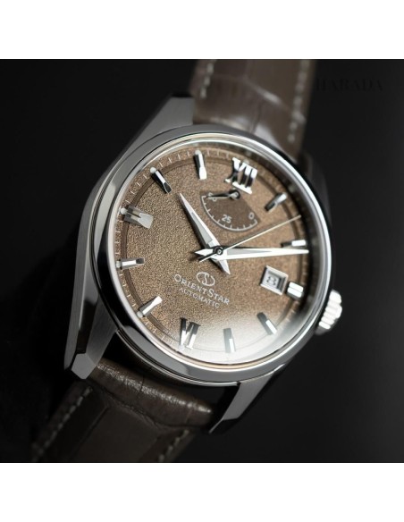 automático hombre Orient Star Contemporary MOCHA RK-AU0113Y JDM  38.5mm 100m WR cristal de zafiro