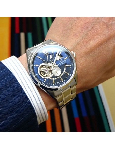 Orient Star Contemporary Skeleton RK-AV0004L 41mm JDM cristal de zafiro 100m