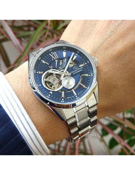 Orient Star Contemporary Skeleton RK-AV0004L 41mm JDM cristal de zafiro 100m