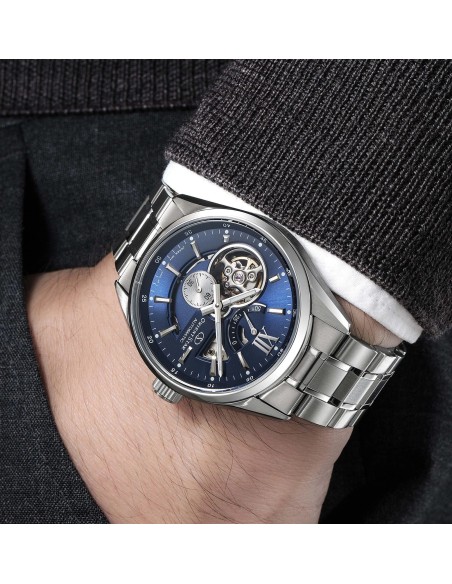 Orient Star Contemporary Skeleton RK-AV0004L 41mm JDM cristal de zafiro 100m