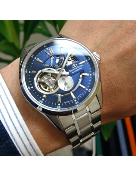 Orient Star Contemporary Skeleton RK-AV0004L 41mm JDM cristal de zafiro 100m