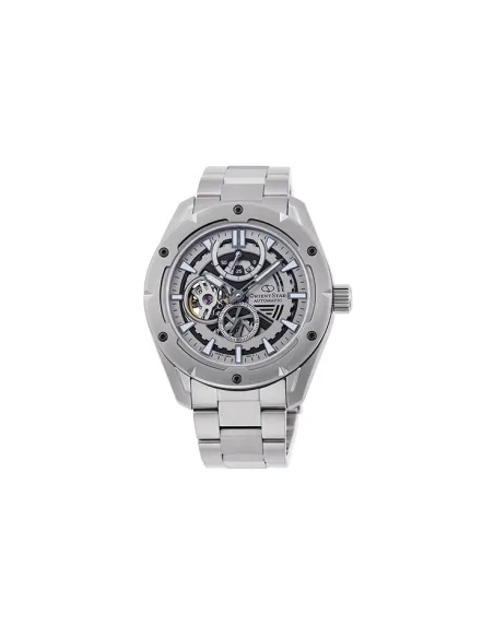 reloj automático hombre Orient Star Avant-Garde Skeleton RE-AV0A02S  43.2mm Cristal Zafiro correa de acero 100m resistente al ag
