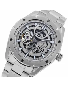 reloj automático hombre Orient Star Avant-Garde Skeleton RE-AV0A02S  43.2mm Cristal Zafiro correa de acero 100m resistente al ag