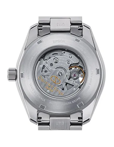 reloj automático hombre Orient Star Avant-Garde Skeleton RE-AV0A02S  43.2mm Cristal Zafiro correa de acero 100m resistente al ag