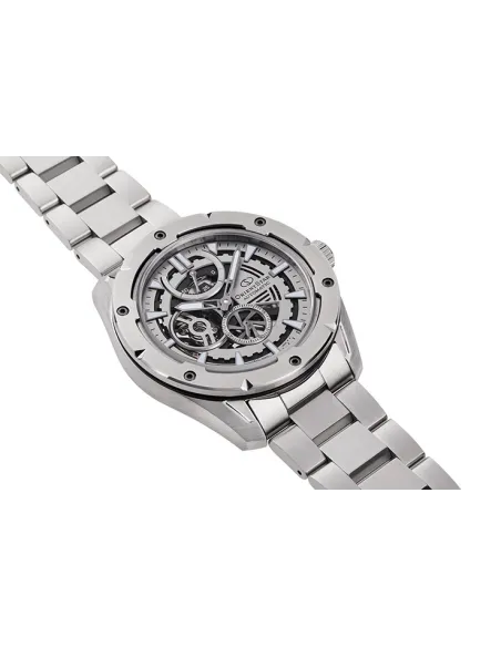reloj automático hombre Orient Star Avant-Garde Skeleton RE-AV0A02S  43.2mm Cristal Zafiro correa de acero 100m resistente al ag