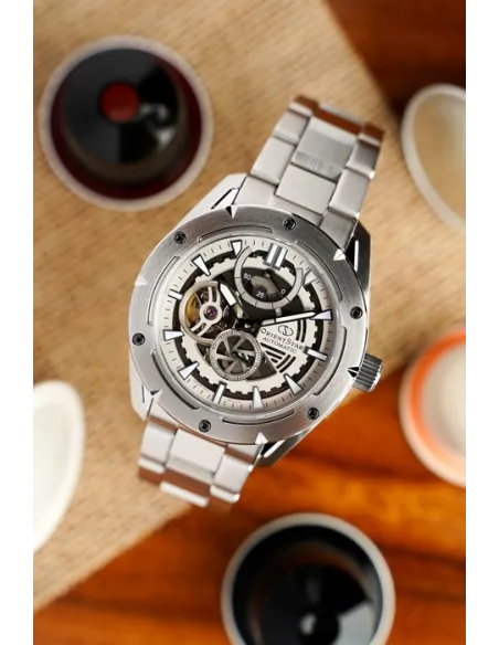 copy of reloj automático hombre Orient Star Avant-Garde Skeleton RE-AV0A02S  43.2mm Cristal Zafiro