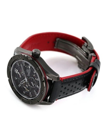 automático hombre Orient Star Avant-garde Skeleton RK-AV0A03B dial negro 42.6mm Cristal de Zafiro