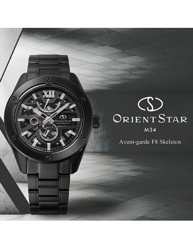 automático hombre Orient ORIENT STAR Contemporary M34 Avant-garde F8 Skeleton RK-BZ0004B JDM 42.3mm