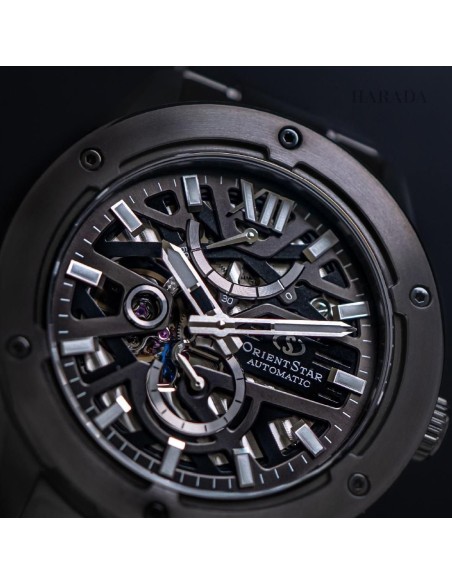 automático hombre Orient ORIENT STAR Contemporary M34 Avant-garde F8 Skeleton RK-BZ0004B JDM 42.3mm