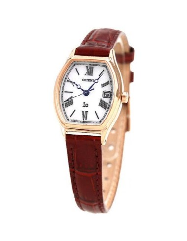 solar mujer Orient iO Natural & Plain RN-WG0014S JDM 24.1mm cristal de zafiro