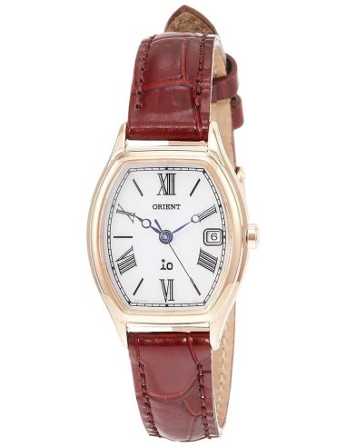 solar mujer Orient iO Natural & Plain RN-WG0014S JDM 24.1mm cristal de zafiro