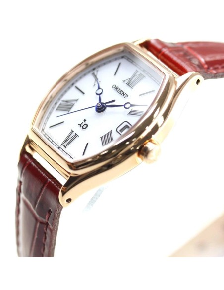 solar mujer Orient iO Natural & Plain RN-WG0014S JDM 24.1mm cristal de zafiro