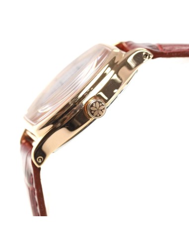 solar mujer Orient iO Natural & Plain RN-WG0014S JDM 24.1mm cristal de zafiro