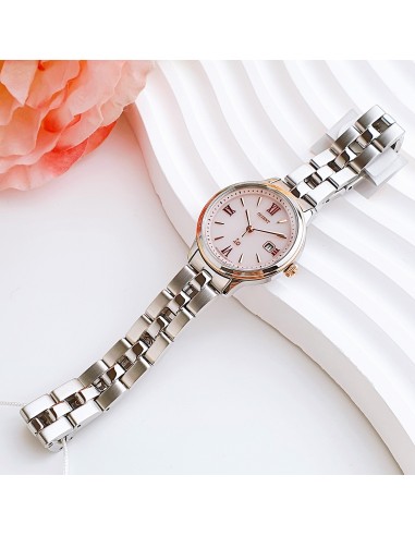 solar mujer ORIENT IO RN-WG0006P 27.6mm 50m WR cristal de zafiro