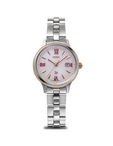 solar mujer ORIENT IO RN-WG0006P 27.6mm 50m WR cristal de zafiro