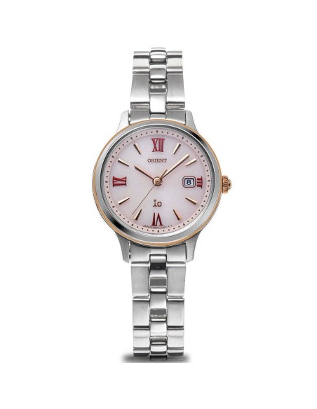 solar mujer ORIENT IO RN-WG0006P 27.6mm 50m WR cristal de zafiro