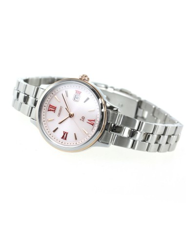 solar mujer ORIENT IO RN-WG0006P 27.6mm 50m WR cristal de zafiro
